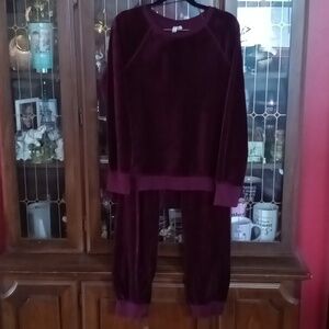 Cable Gauge Pants Jumpsuits Cable And Guage Velour Jogger